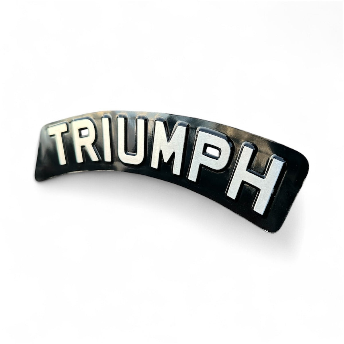 Classic Metal Pressed 6 Digit Curved Mudguard Plate