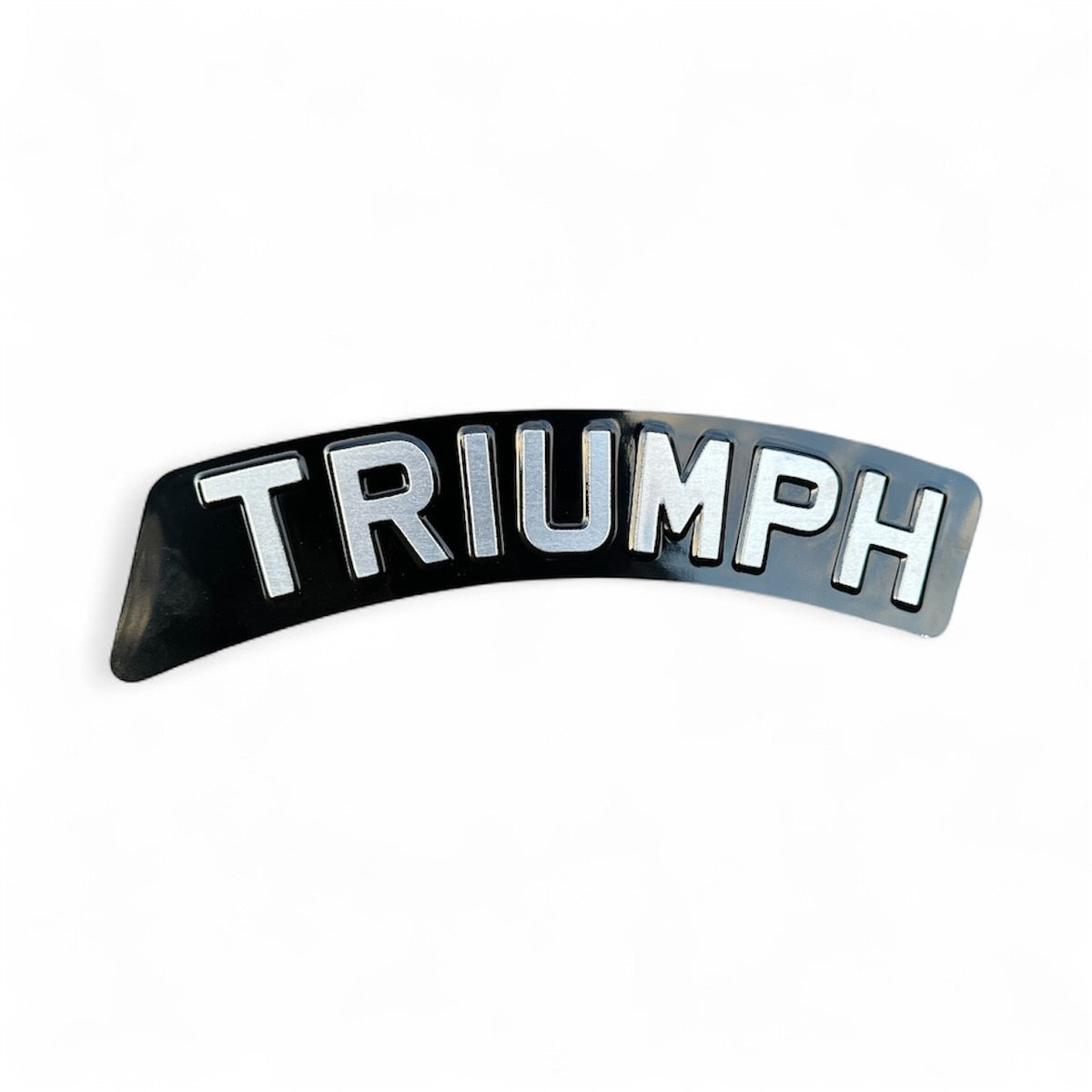 Classic Metal Pressed 6 Digit Curved Mudguard Plate