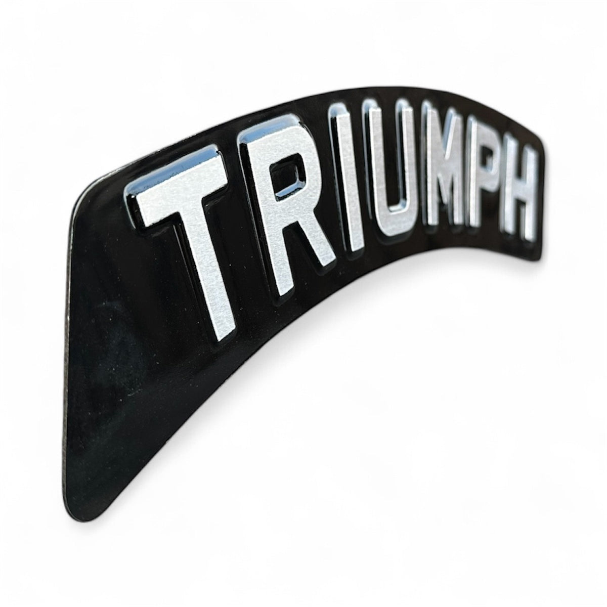 Classic Metal Pressed 6 Digit Curved Mudguard Plate