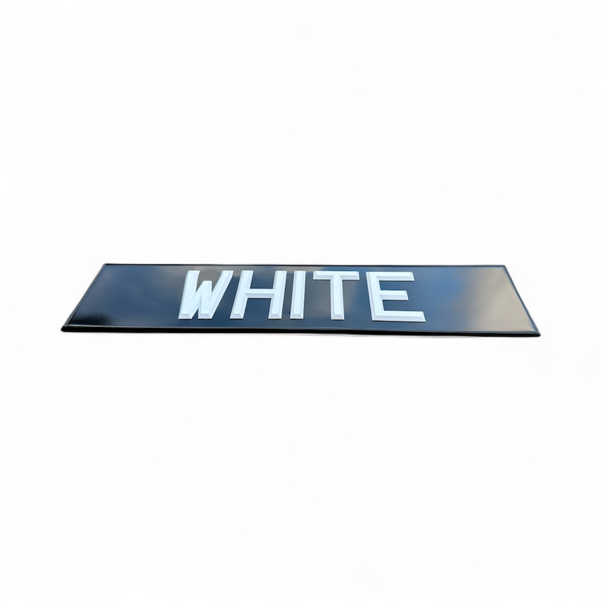 Classic Raised & Riveted Number Plates | Pair*