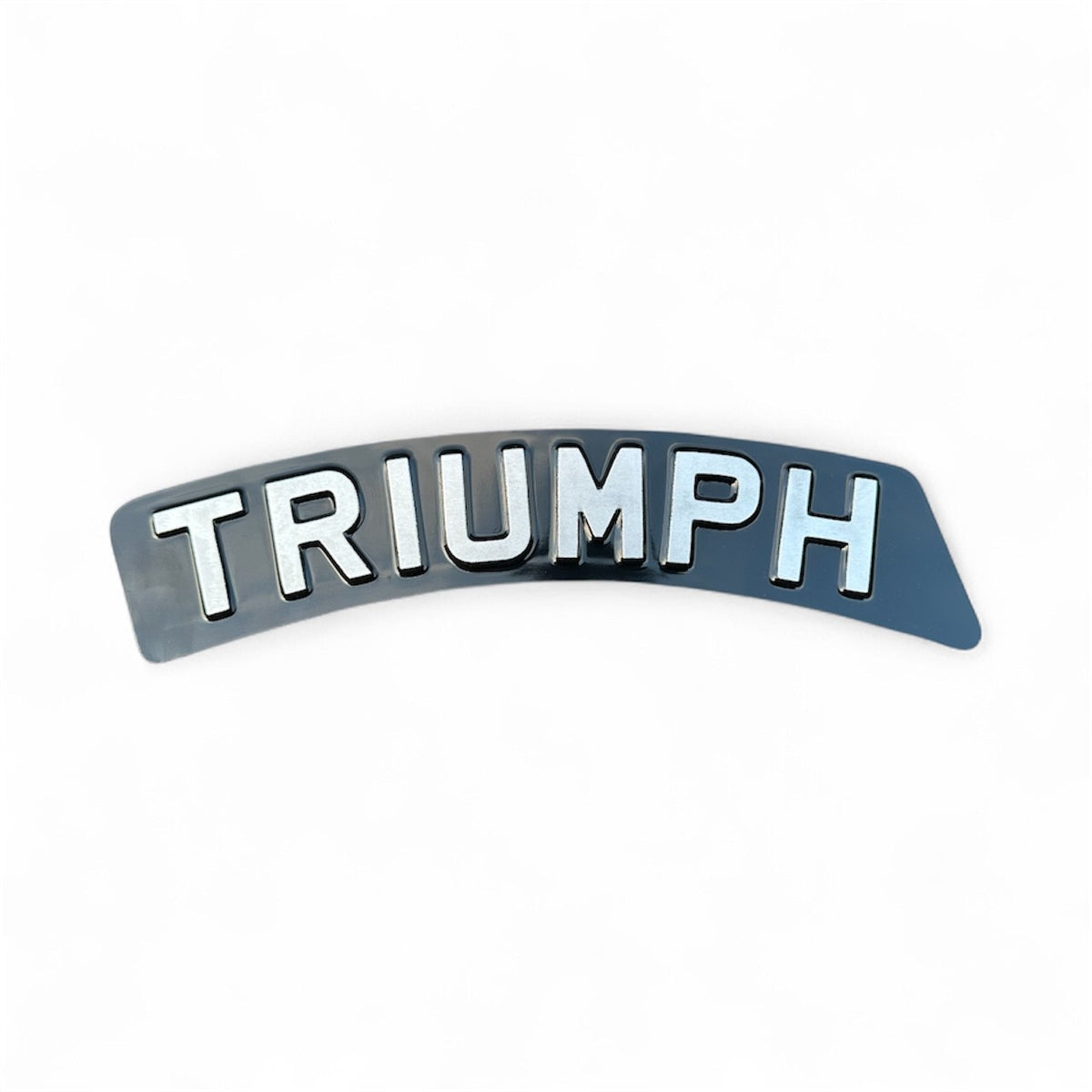 Classic Metal Pressed 6 Digit Curved Mudguard Plate