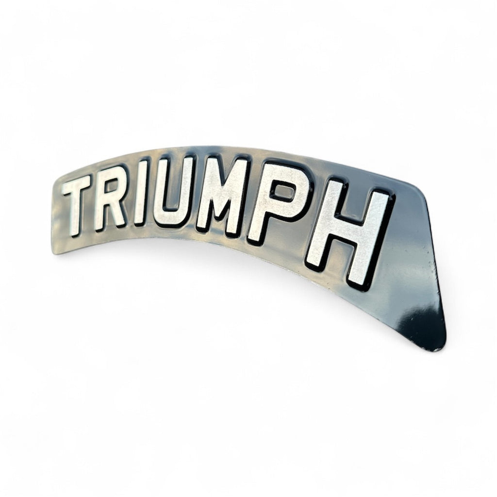 Classic Metal Pressed 6 Digit Curved Mudguard Plate